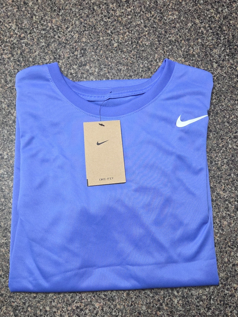 Nike Women's Violet Dri-FIT Short Sleeve Tee